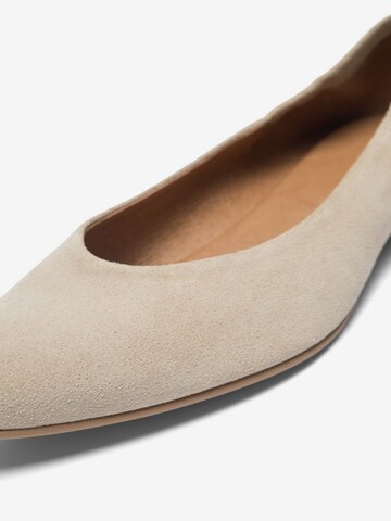 Bianco Ballet Flats 'TRACEY' in Beige