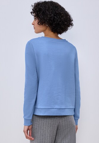 STREET ONE Sweatshirt in Blau