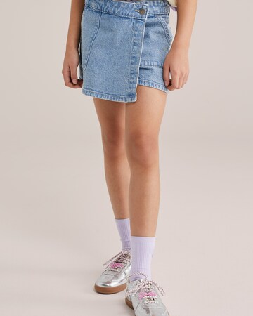 WE Fashion Regular Панталон в синьо: отпред