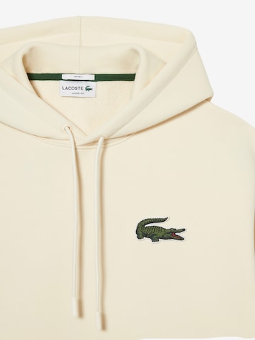 LACOSTE Μπλούζα φούτερ σε μπεζ