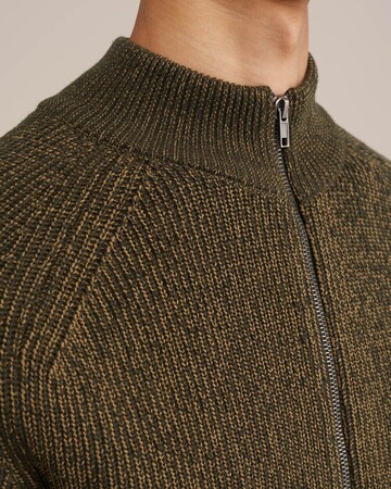 WE Fashion Knit cardigan in Green