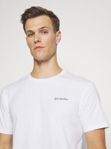COLUMBIA Функциональная футболка 'North Cascades' в Белый