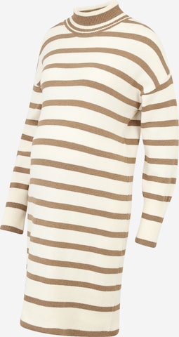 smėlio MAMALICIOUS Suknelė 'MLRITA': priekis