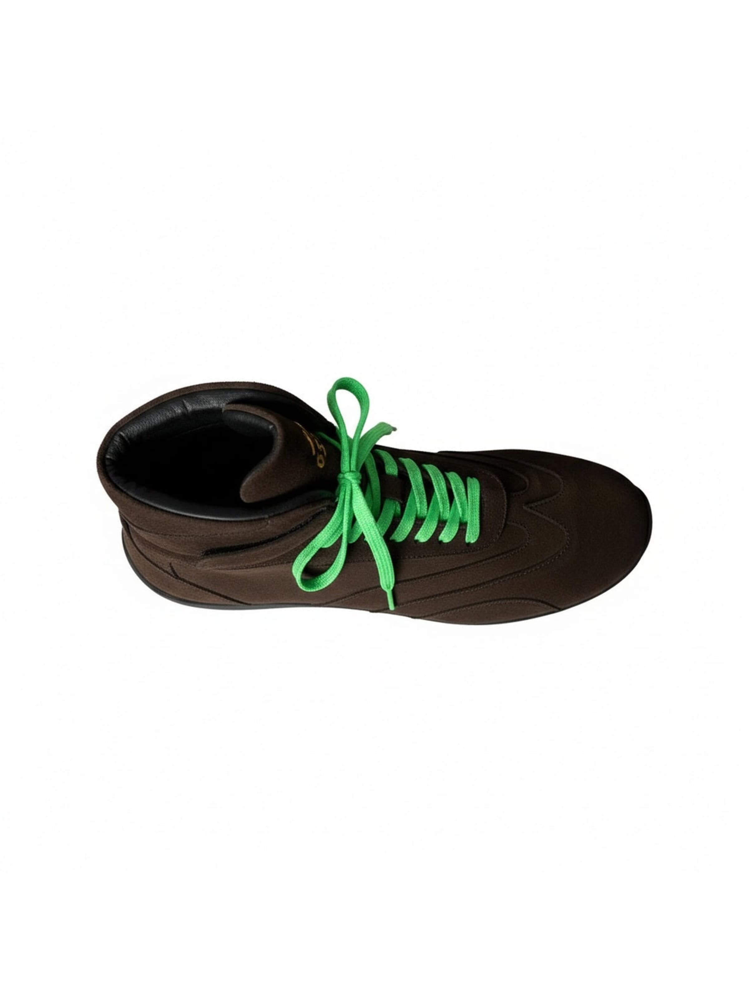 Yoxeone - Zapatillas deportivas altas en marrón