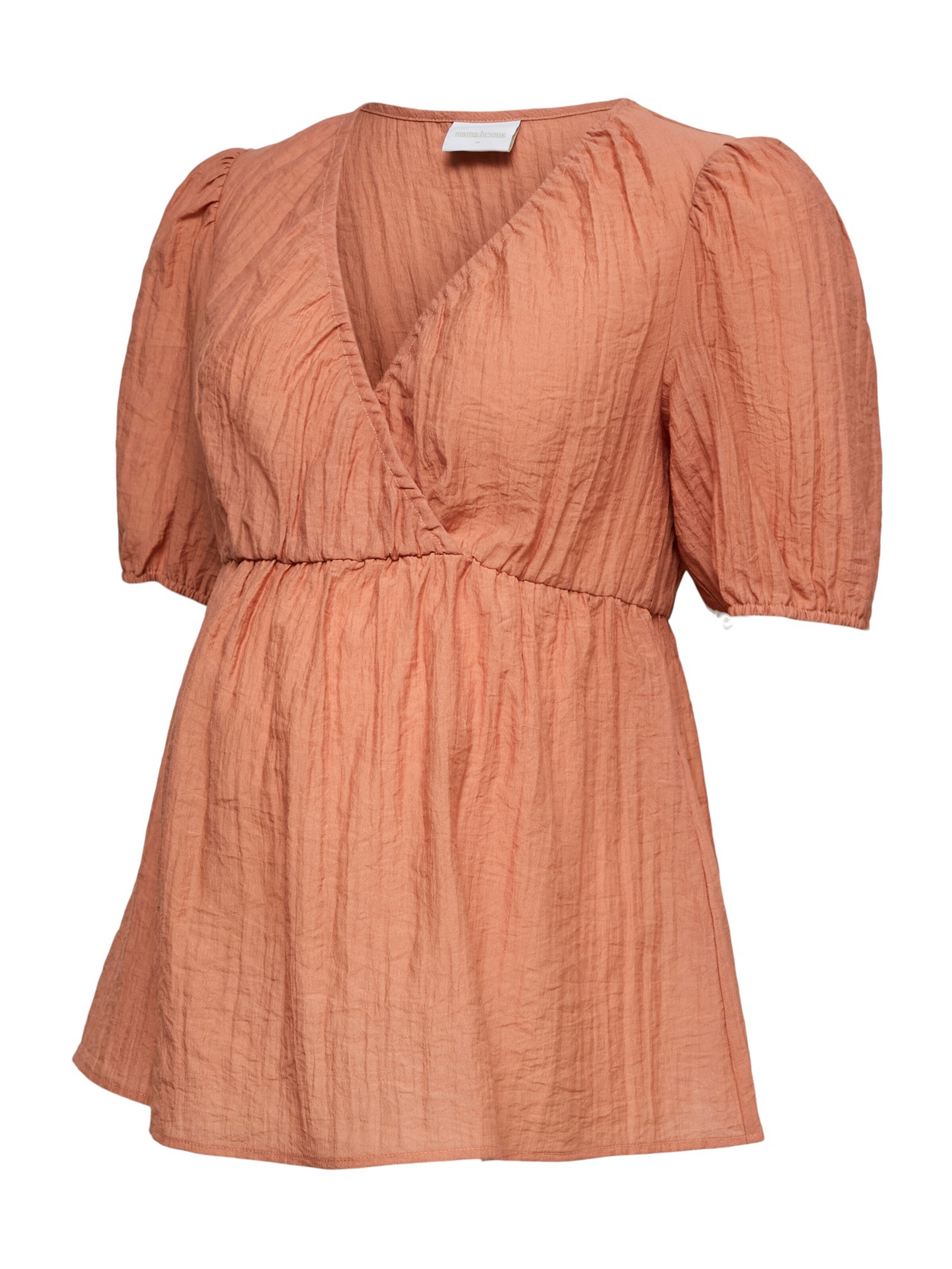 MAMALICIOUS Блузка 'MLNINNA' в Оранжевый: спереди