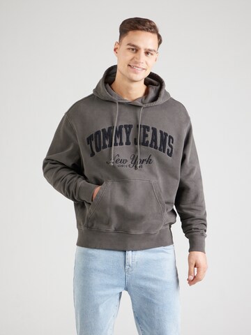 Tommy Jeans Sweatshirt in Grau: Vorderseite