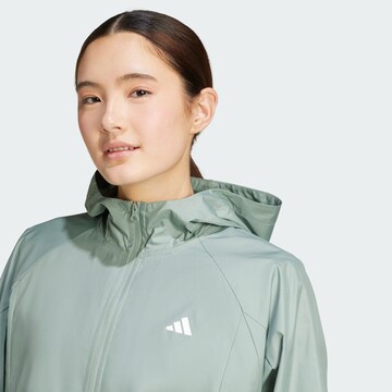 ADIDAS PERFORMANCE Sports jacket 'Hyperglam' in Green