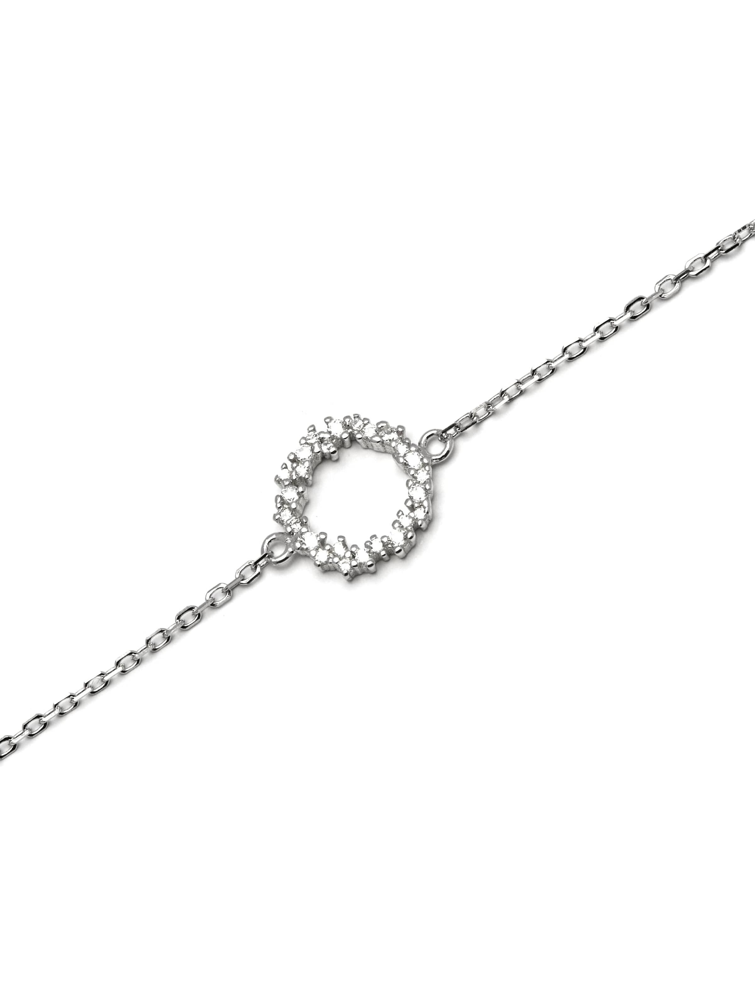 Braccialetto 'Thilak' di Luxenter in bianco