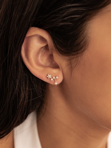 Boucles d'oreilles 'Falling Star' Hey Happiness en or