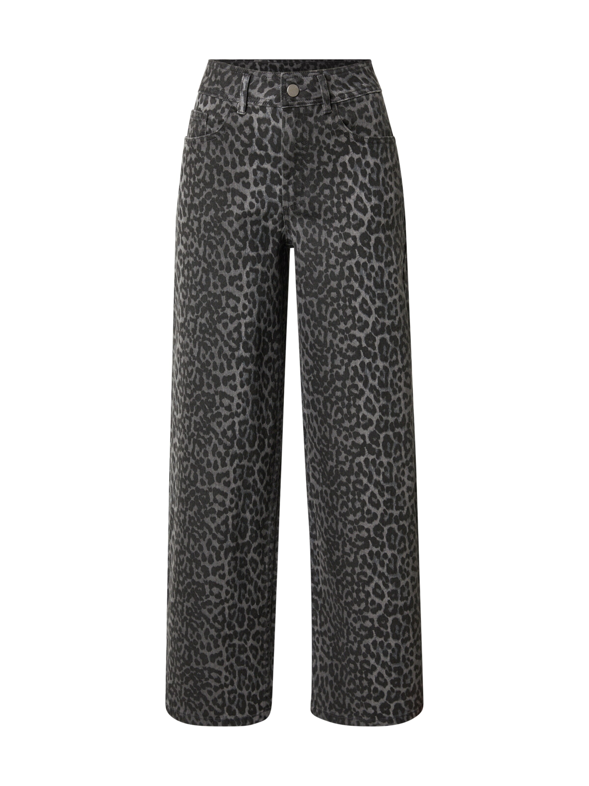 VILA - Loosefit Vaquero 'VICHIA' en gris: frente