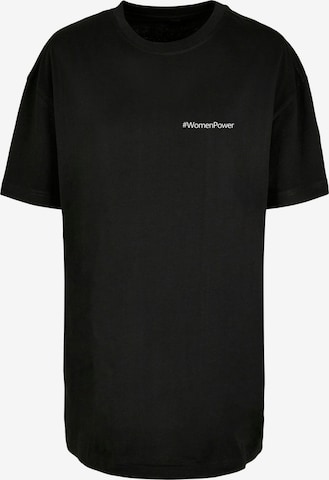 T-shirt 'WD - Strong As A Woman' Merchcode en noir : devant