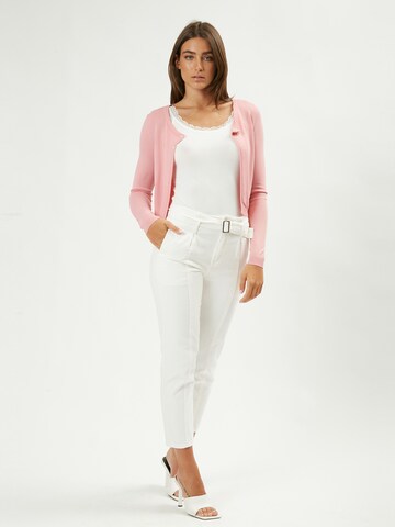 Influencer Knit cardigan in Pink