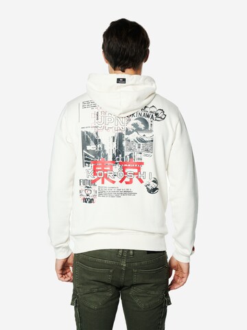 Sweat-shirt KOROSHI en blanc