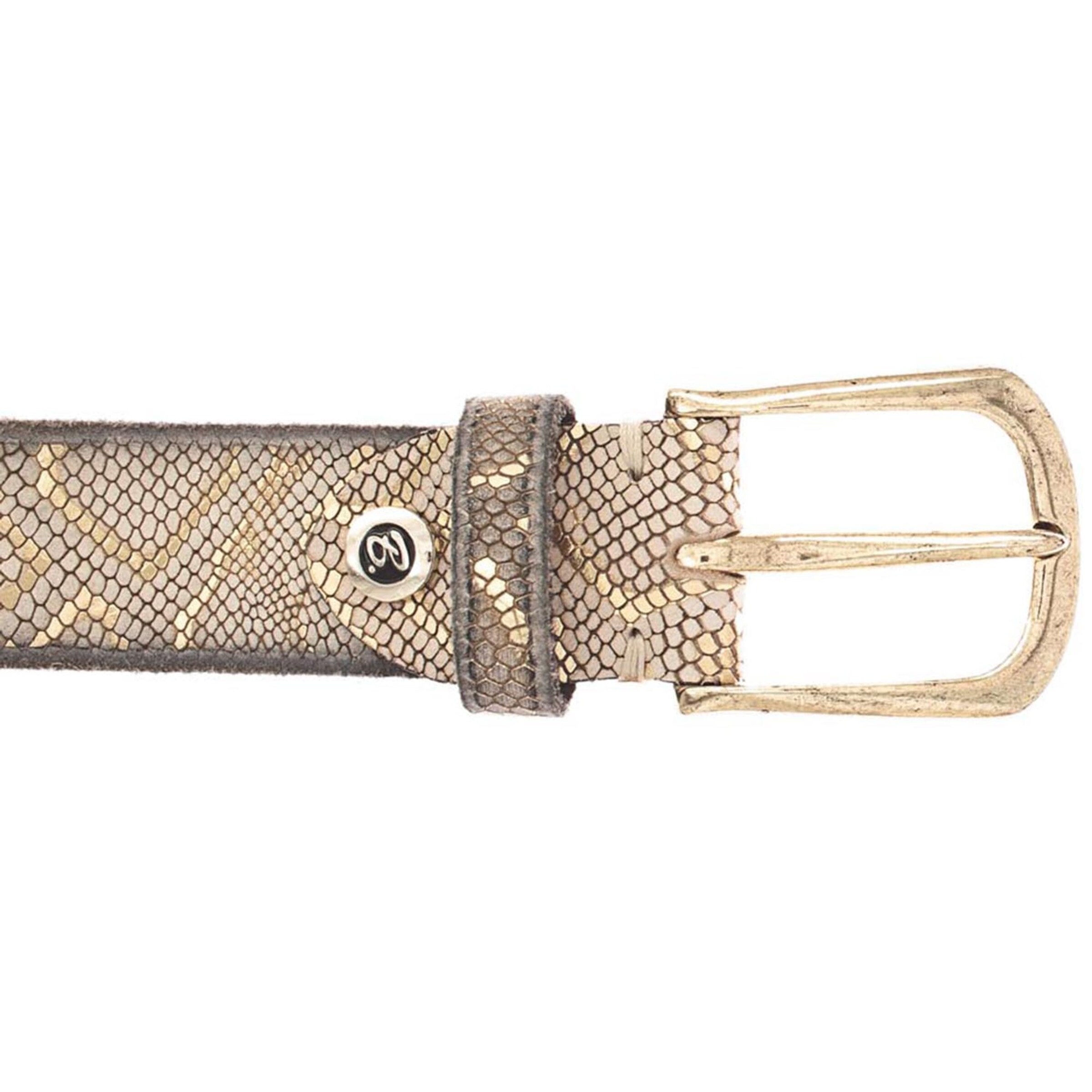 Cintura 'Sabia' di B.BELT in beige
