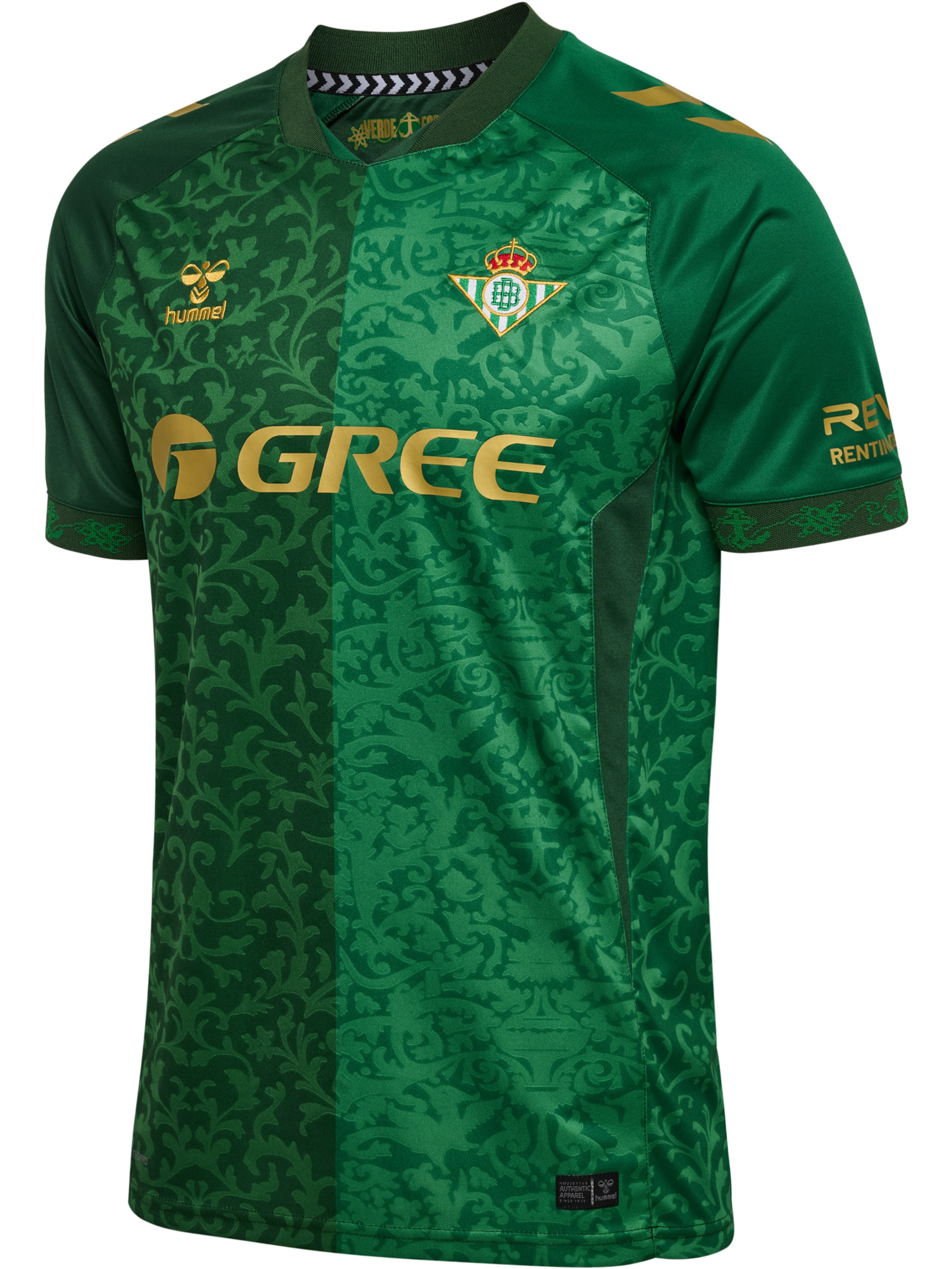 Hummel Functioneel shirt in Groen