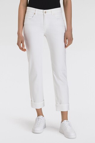 MAC Regular Jeans 'Sue' in White: front