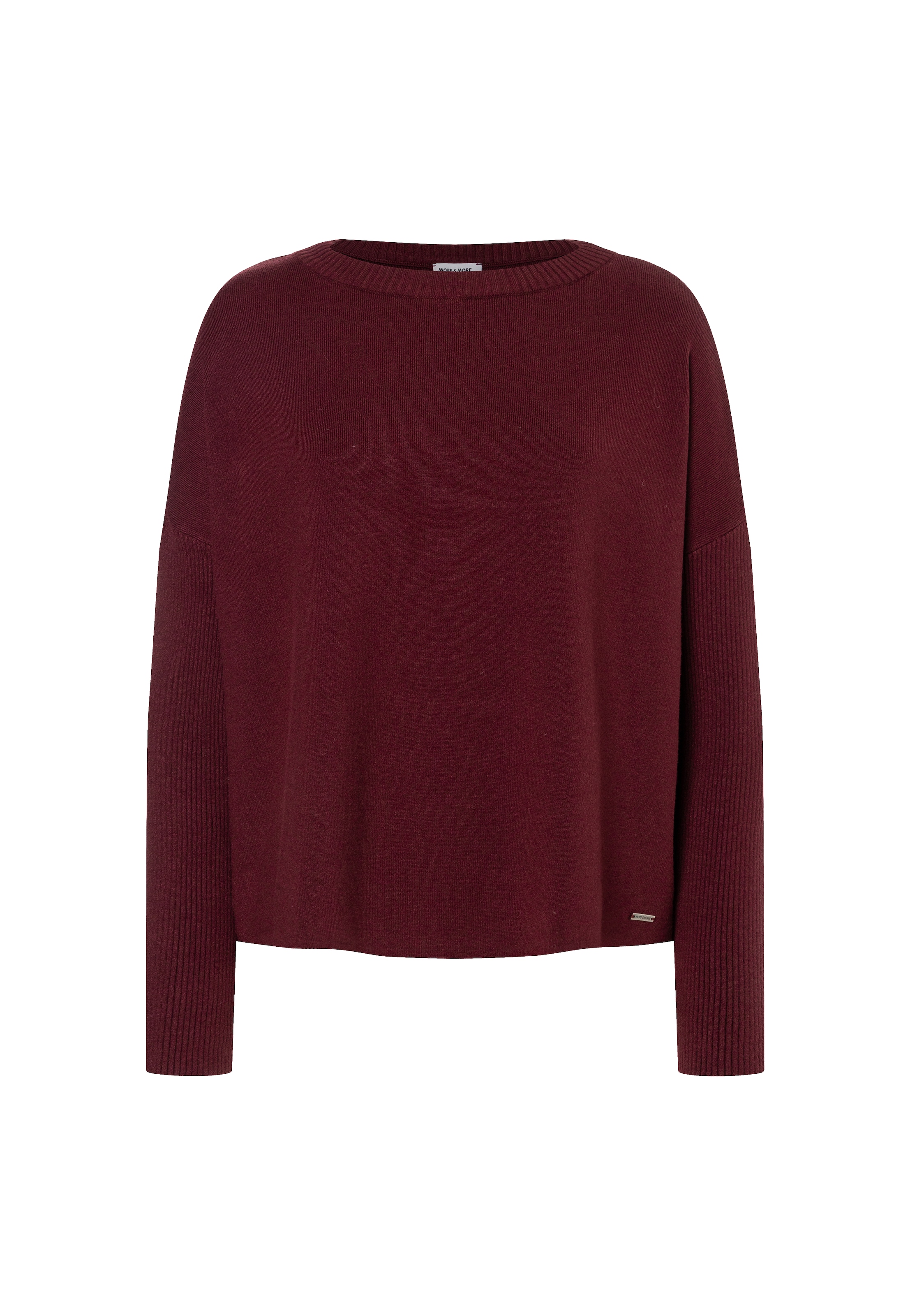 Pullover di MORE & MORE in rosso: frontale