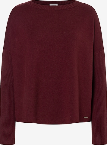 Pullover di MORE & MORE in rosso: frontale