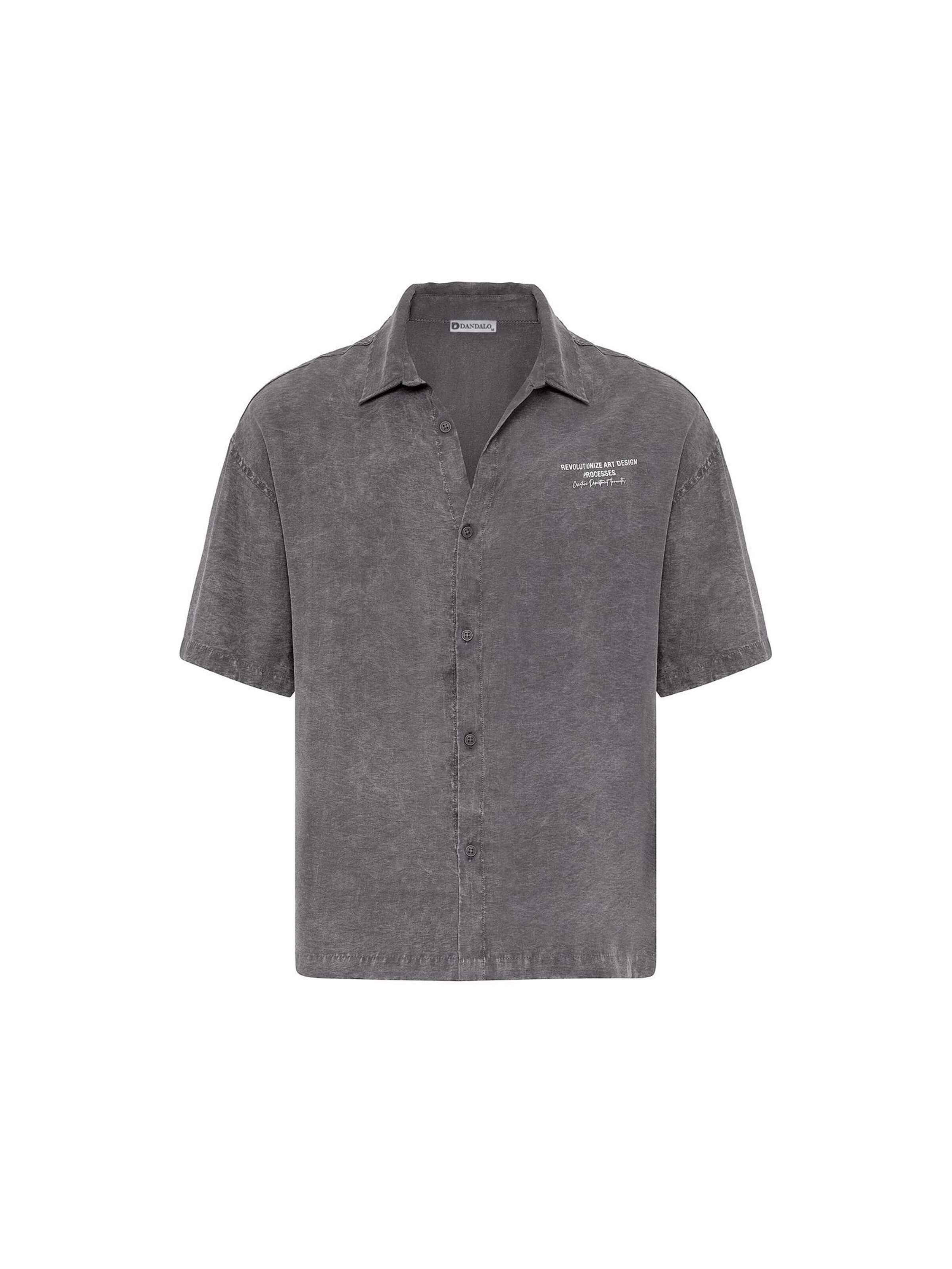 Dandalo Button Up Shirt in Mottled grey, Item view