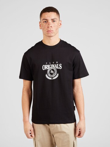 JACK & JONES T-Shirt 'LAKEWOOD' in Schwarz: Vorderseite