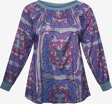 ADIA fashion Bluse 'ADIA' in Blau: predná strana