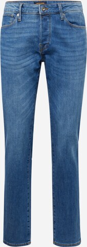 Coupe slim Jean 'TIM' JACK & JONES en bleu : devant