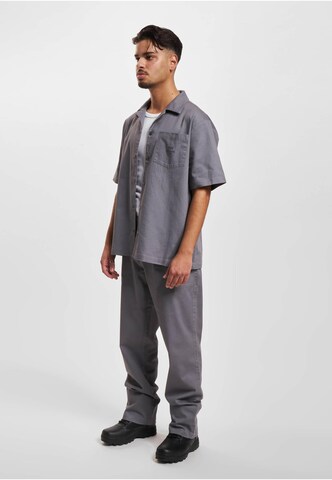 Regular fit Camicia 'Hamza ' di DEF in grigio