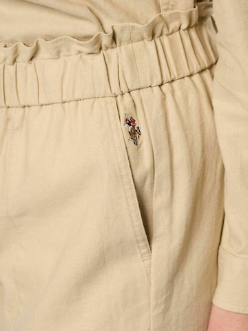 U.S. POLO ASSN. Normální Kalhoty ' Marin Shorts ' – béžová