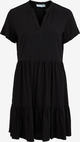 VILA Shirt Dress 'Morose' in Black: front