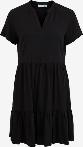 VILA - Vestido camisero 'Morose' en negro: frente