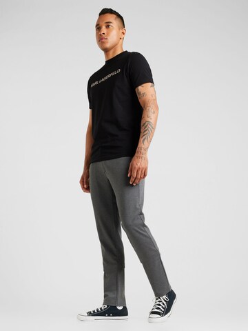 BLEND Regularen Chino hlače 'Bhlangford' | siva barva
