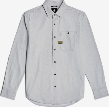 G-STAR Regular fit Button Up Shirt in Grey: front