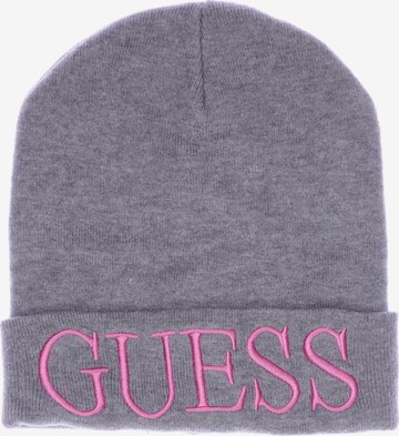 GUESS Hat & Cap in One size in Grey: front