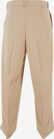 Loosefit Pantaloni con pieghe di Urban Classics in beige