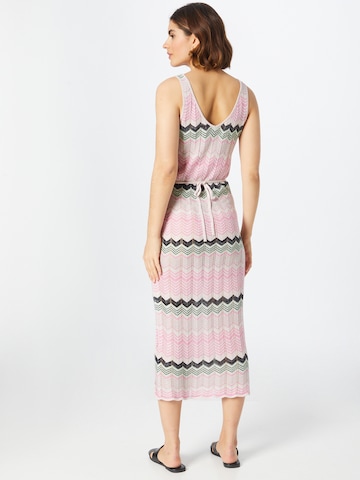 ONLY Трикотажное платье 'ANICA' в Ярко-розовый