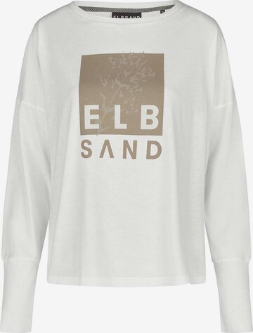 Elbsand Shirt 'Irpa' in Wit: voorkant