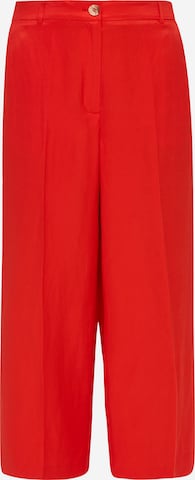 s.Oliver BLACK LABEL Wide leg Pants in Red: front