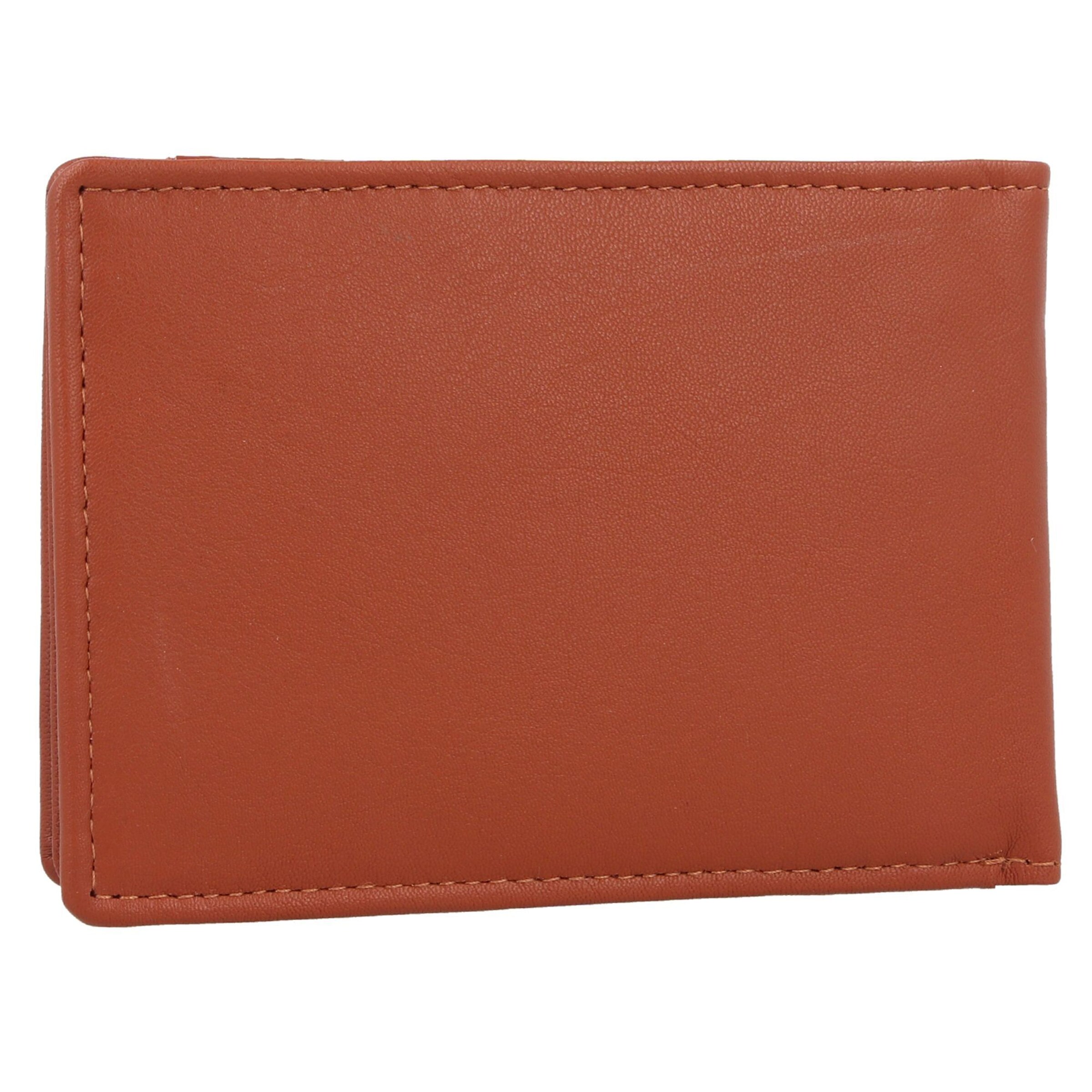 mano Wallet 'Don Leonardo' in Orange