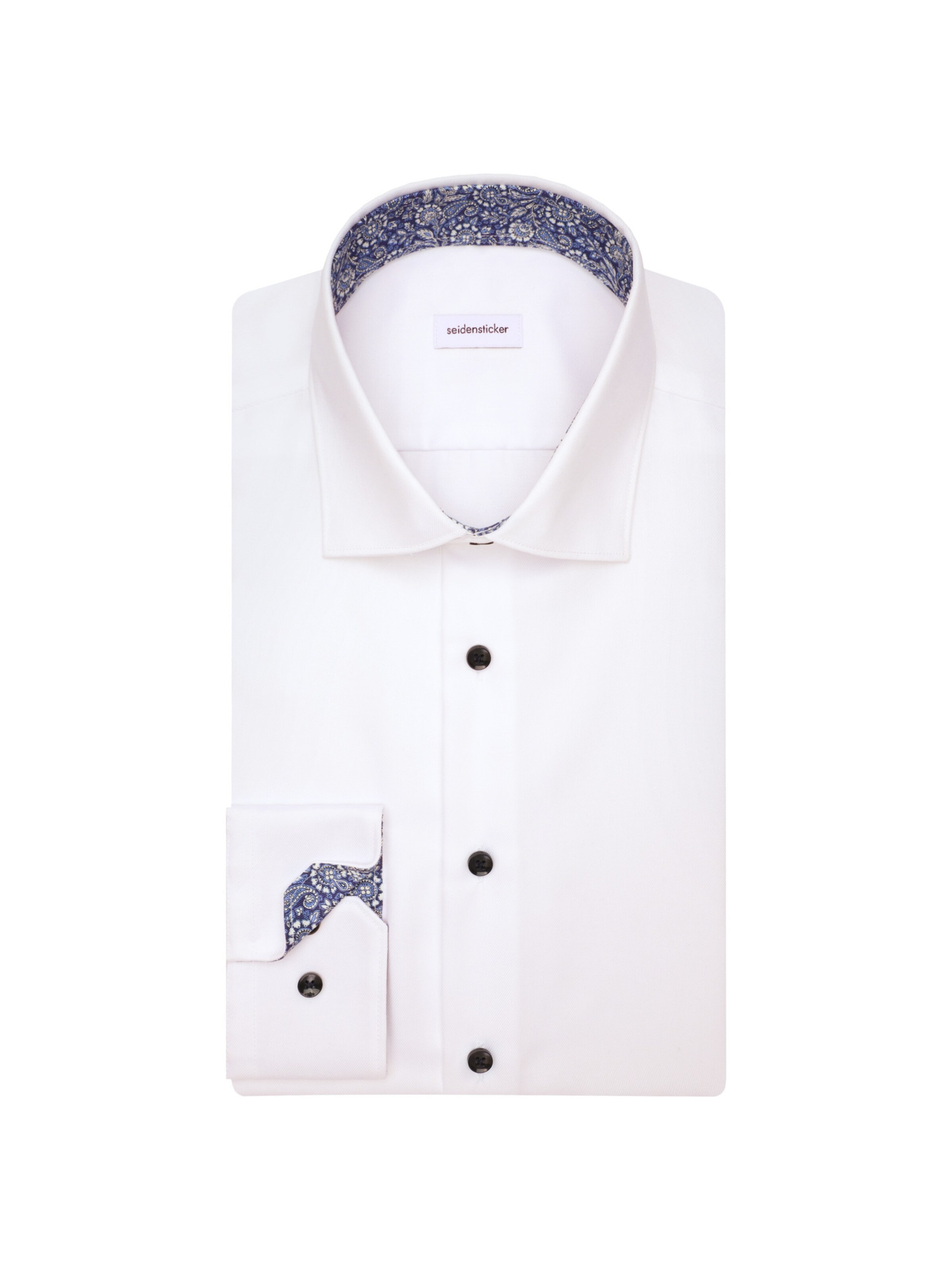 Coupe regular Chemise business 'SMART CLASSICS' SEIDENSTICKER en blanc