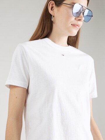 Tommy Jeans Shirt 'FLUID ESSENTIALS' in White