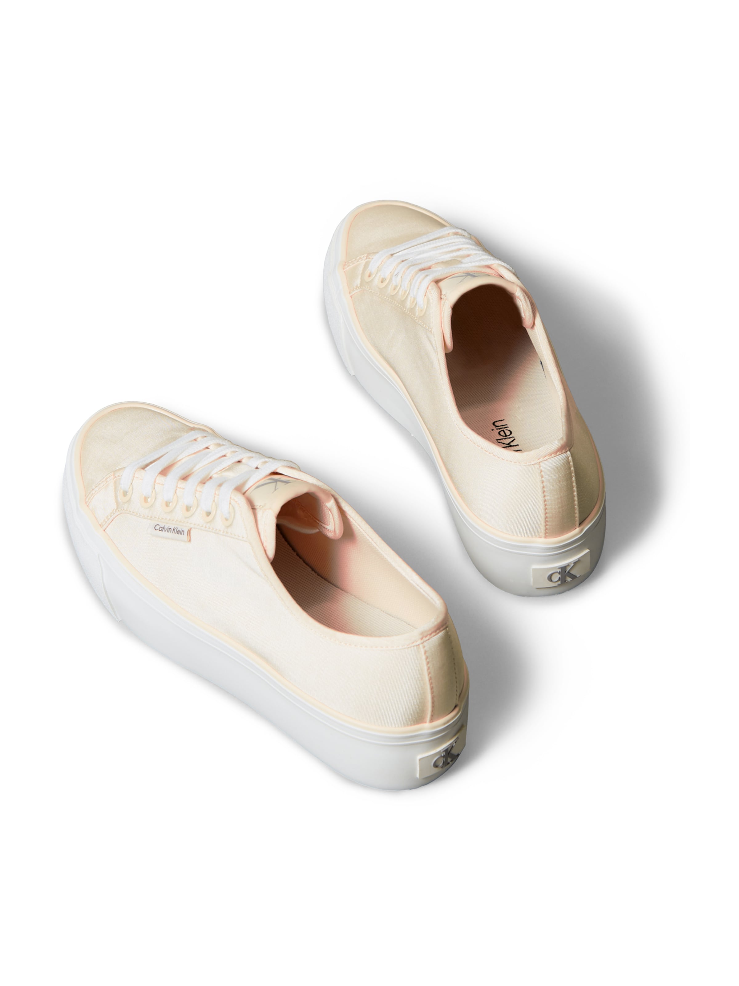 Baskets basses Calvin Klein en jaune