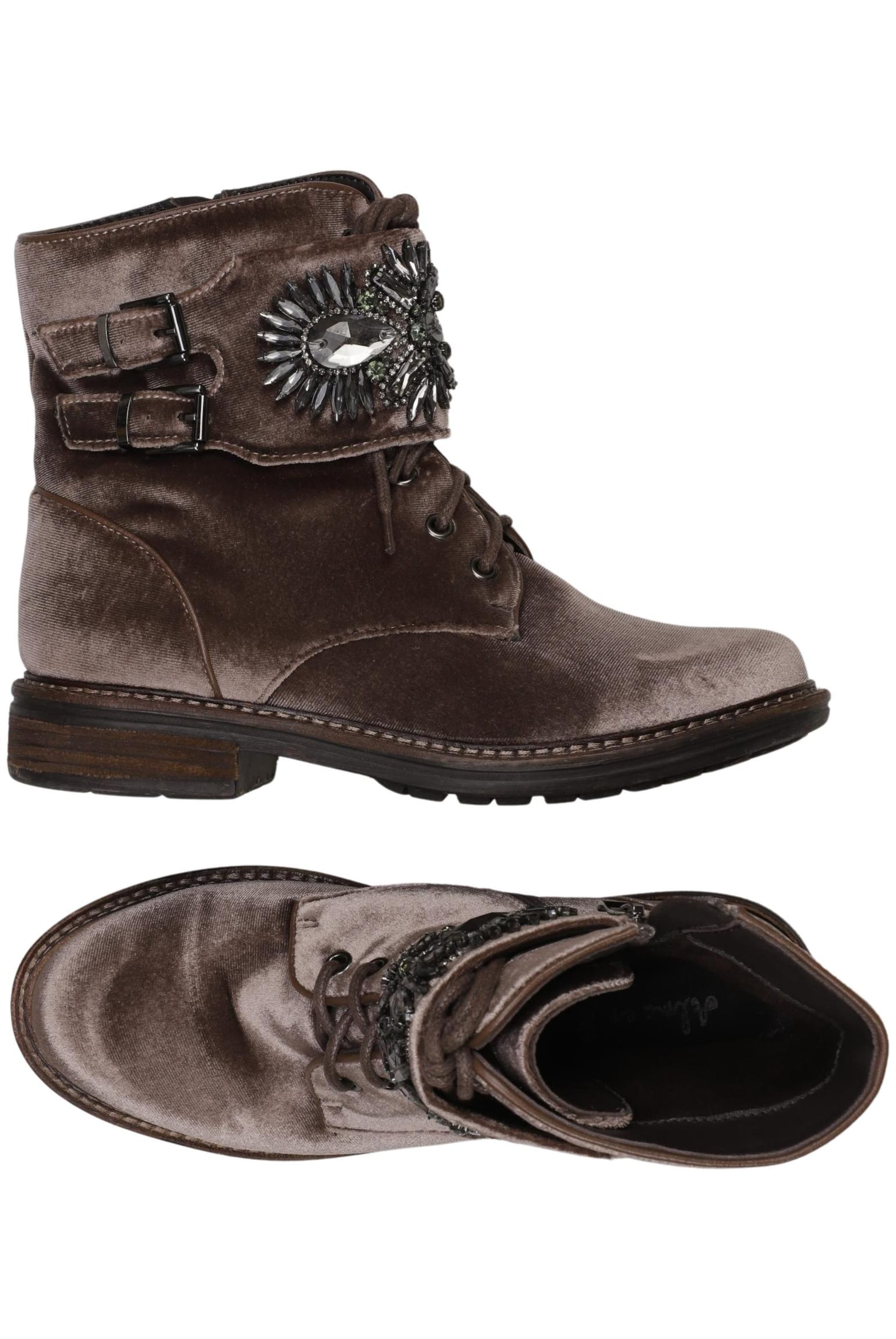 Alma En Pena Dress Boots in 38 in Brown: front