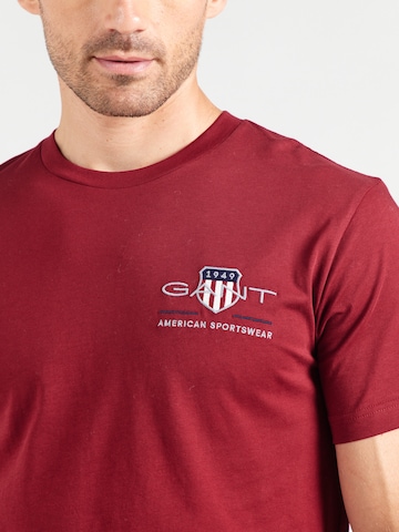 T-Shirt GANT en rouge