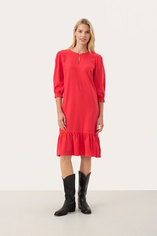 Part Two Jurk 'Nimi' in Rood
