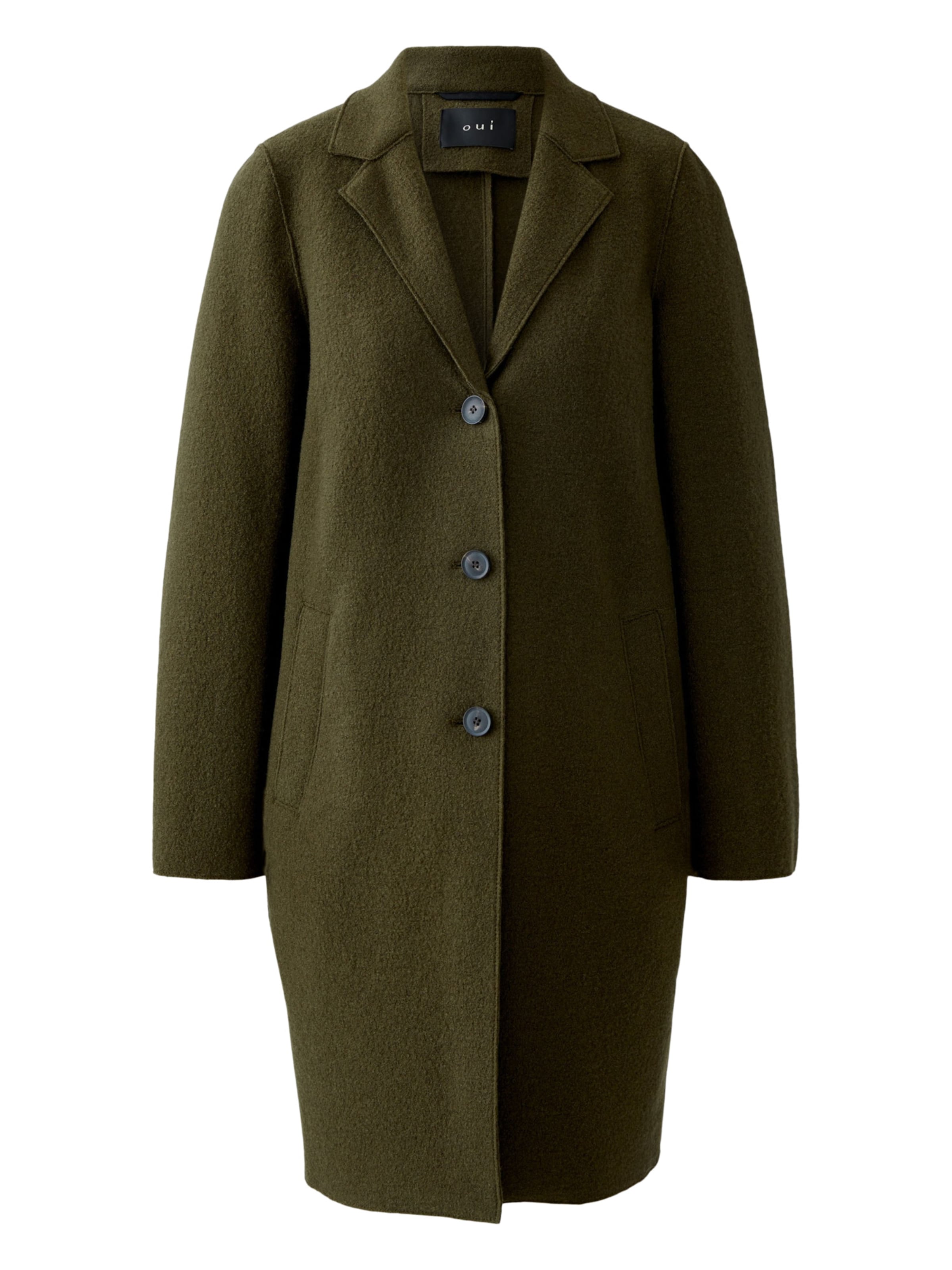OUI Übergangsmantel 'MAYSON' in Grün: Vorderseite
