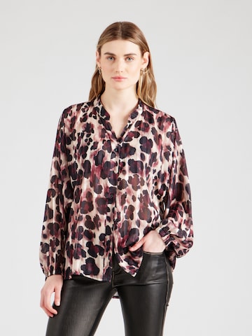 ZABAIONE Blouse 'Da44niaa' in Red: front