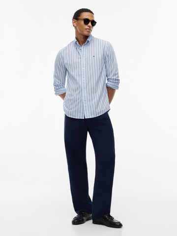 Coupe regular Chemise 'Flex' TOMMY HILFIGER en bleu