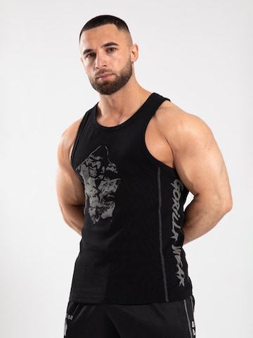 T-Shirt fonctionnel 'Monterey' Gorilla Wear en noir : devant