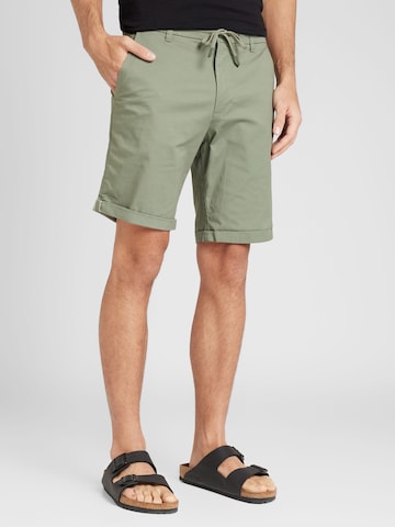 JACK & JONES Szabványos Chino nadrág 'MARCO SUMMER' - zöld: elől