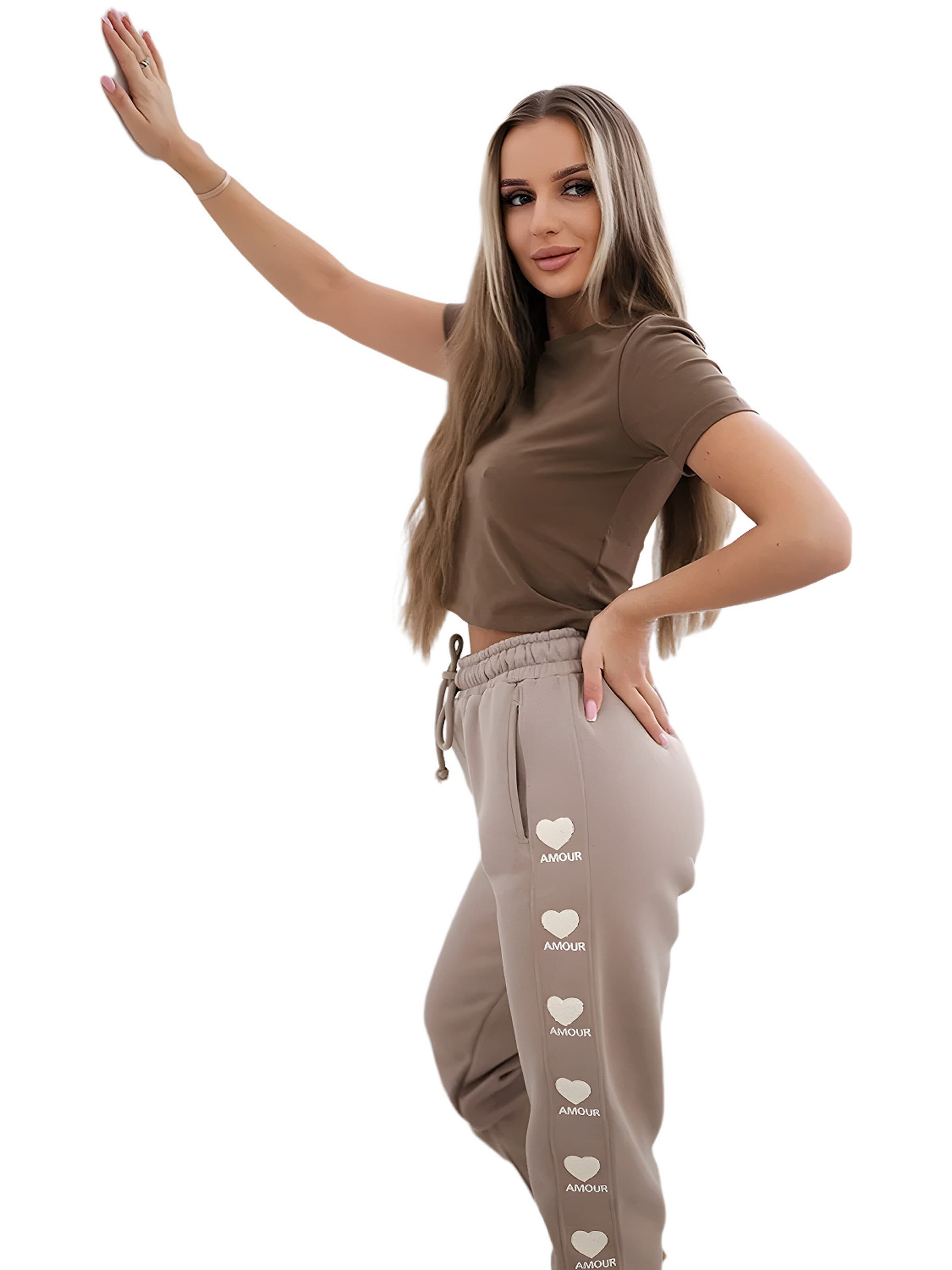 Lumera Trousers in Beige